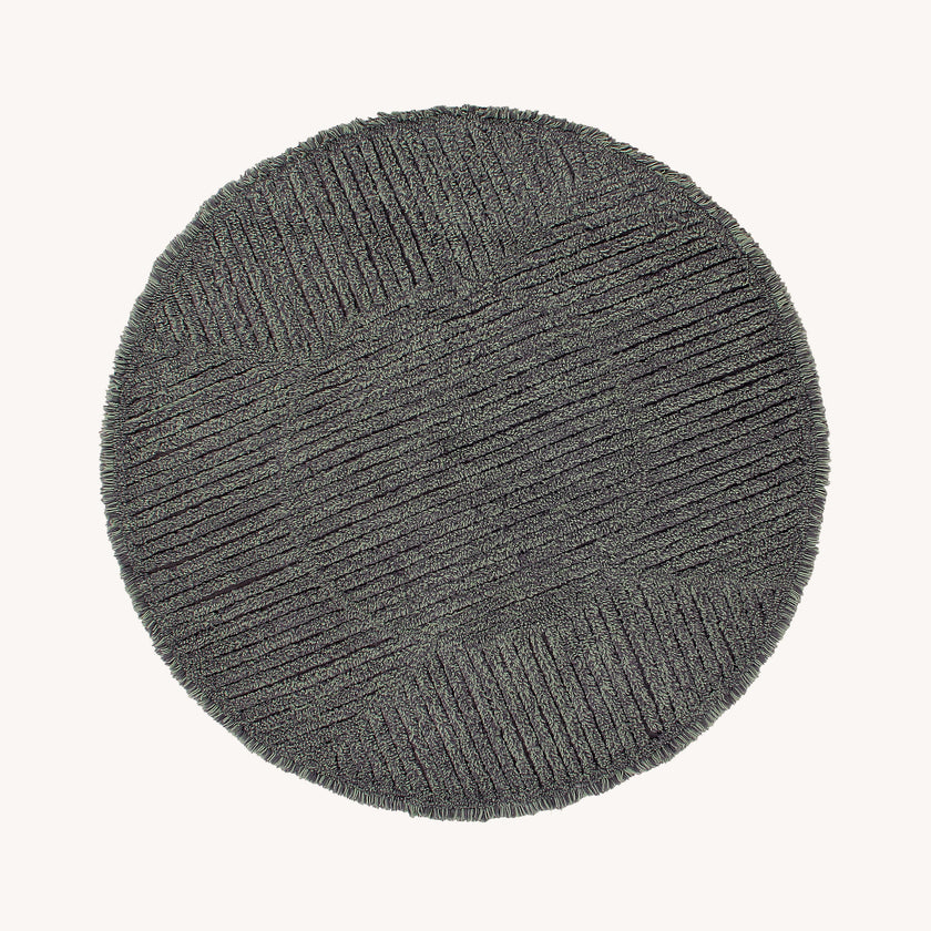 Woolable Fileds Circular Rug