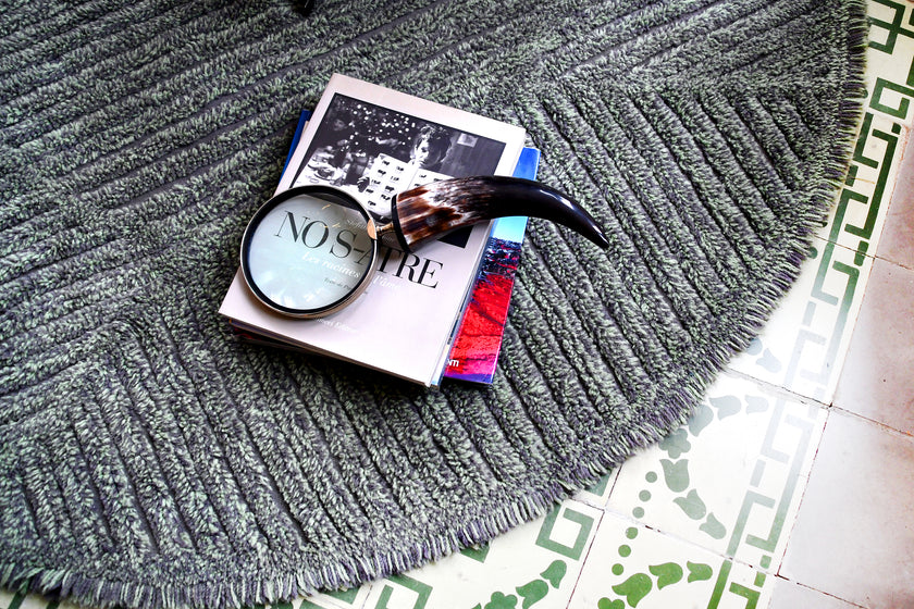 Woolable Fileds Circular Rug