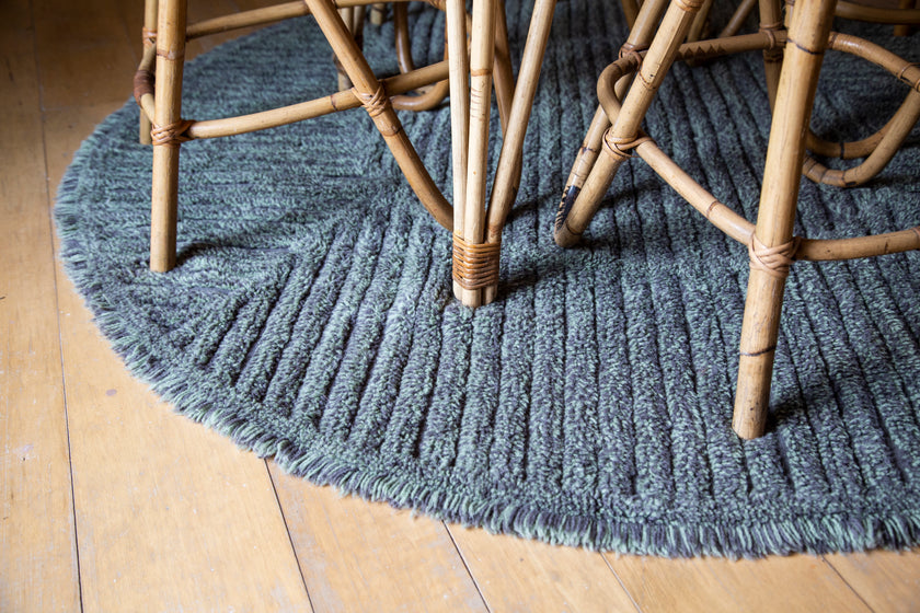 Woolable Fileds Circular Rug