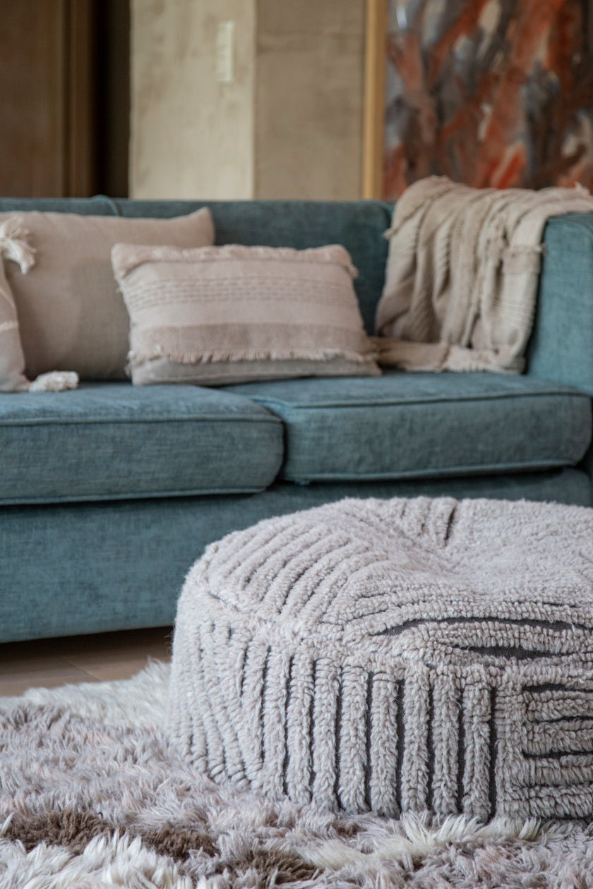 Woolable Fields Pouffe